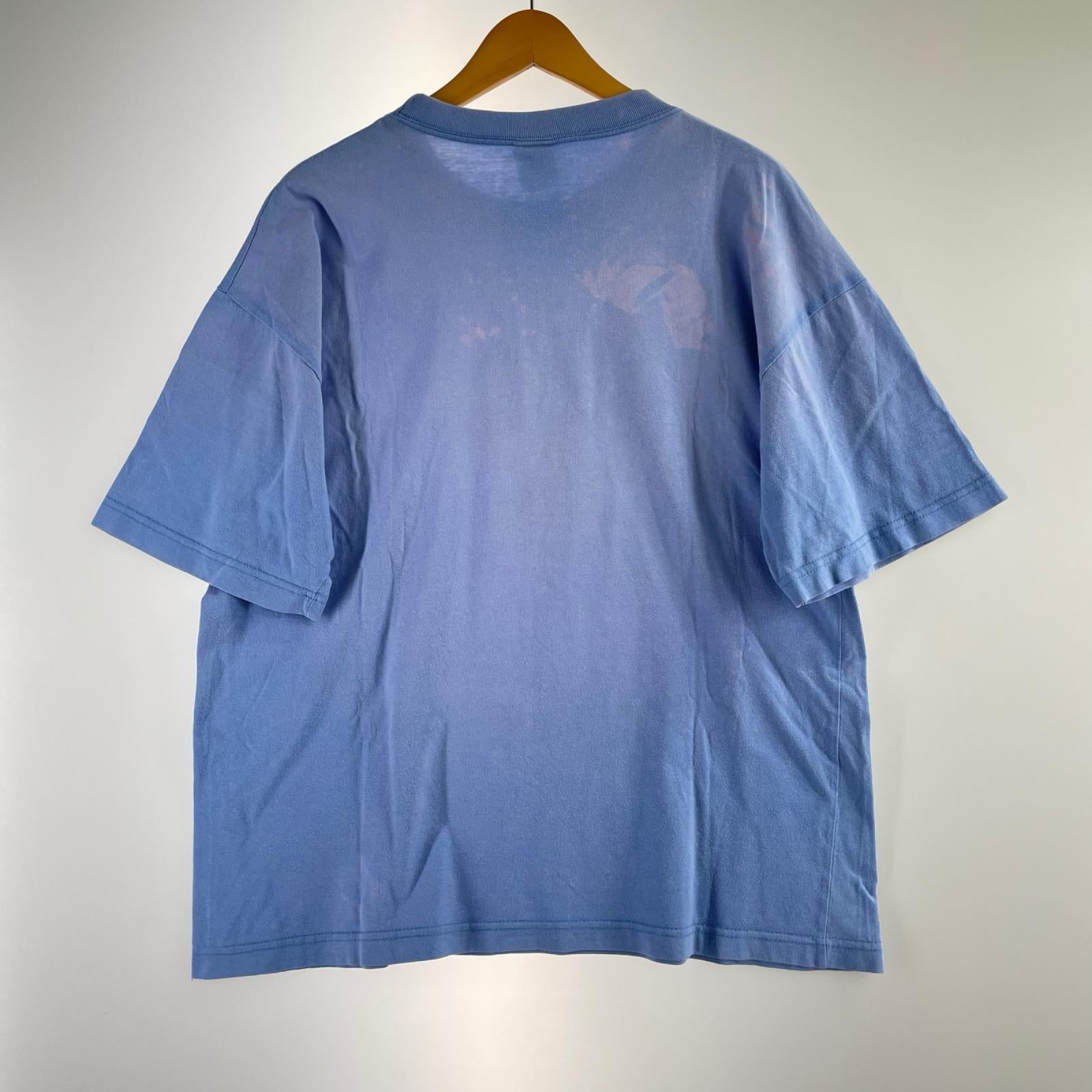 半袖Ｔシャツ ﾌｪｰﾄﾞ 90s ﾁｪﾛ ｼｬﾄﾞｰﾏﾝ ﾌﾞﾙｰ ｵｰｽﾄﾗﾘｱ製 S ブルー