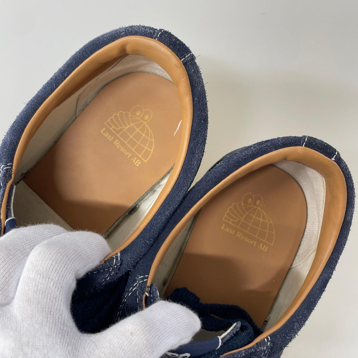 スニーカー LAST RESORT LOW SUEDE NAVY 27.0cm 27cm (US9 UK8 1/2 EU44) ネイビー