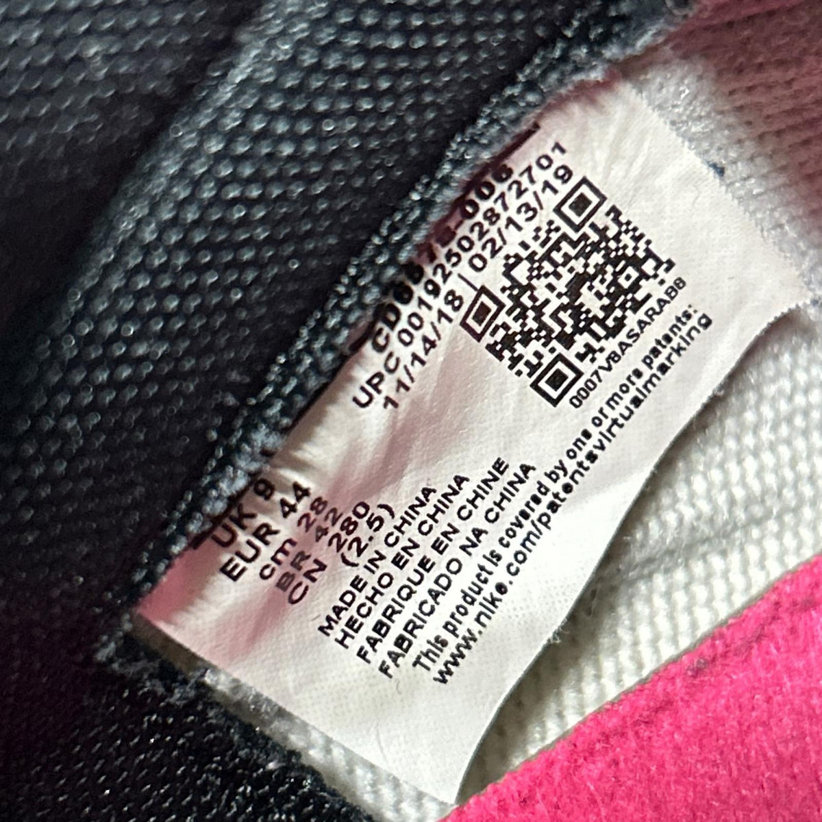 スニーカー AIR JORDAN 1 HIGH NYC TO PARIS 28.0cm 28cm (US10 UK9 1/2 EU46) グレー