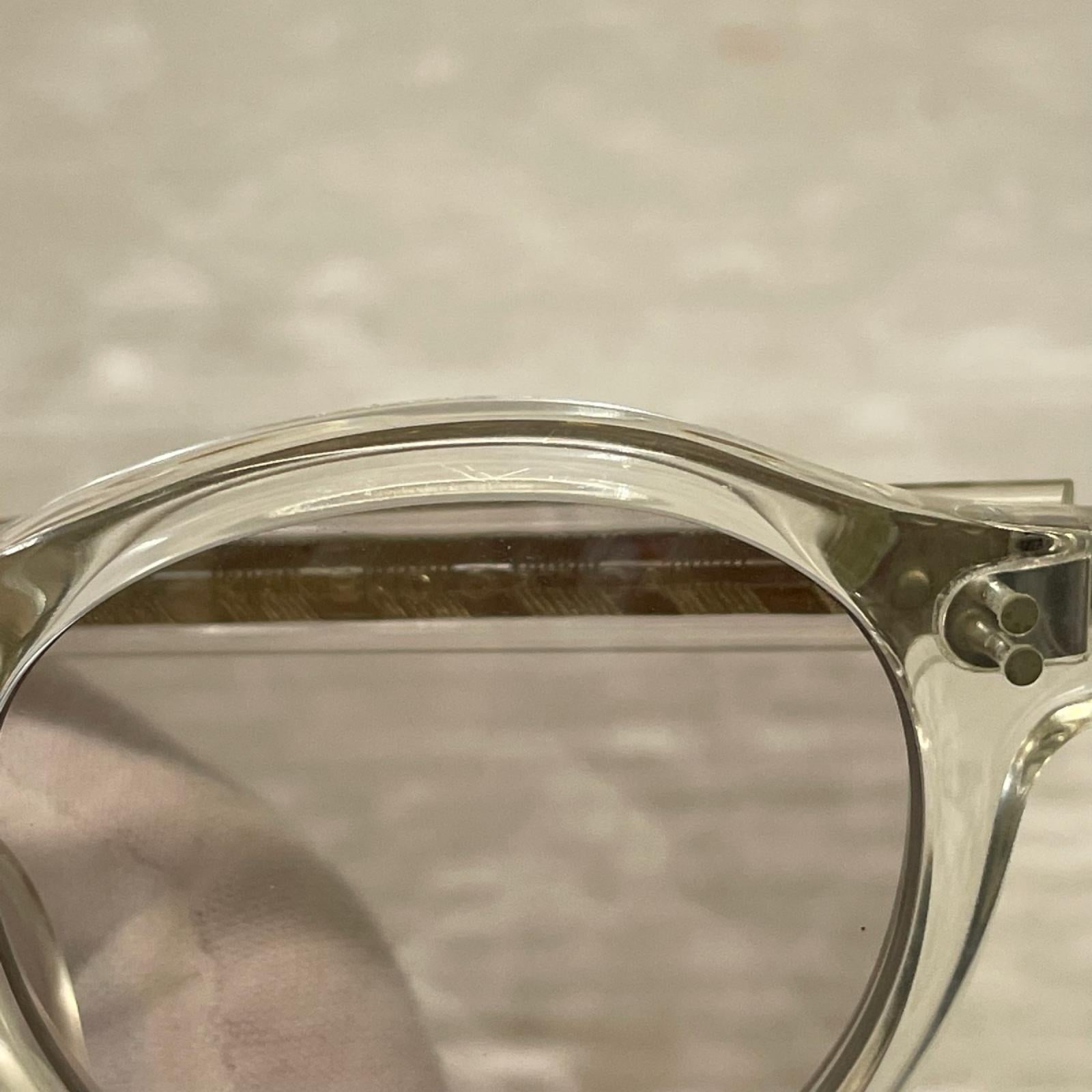 サングラス KANEKO OPTICAL×B&Y ケビン　クリアフレームサングラス クリア