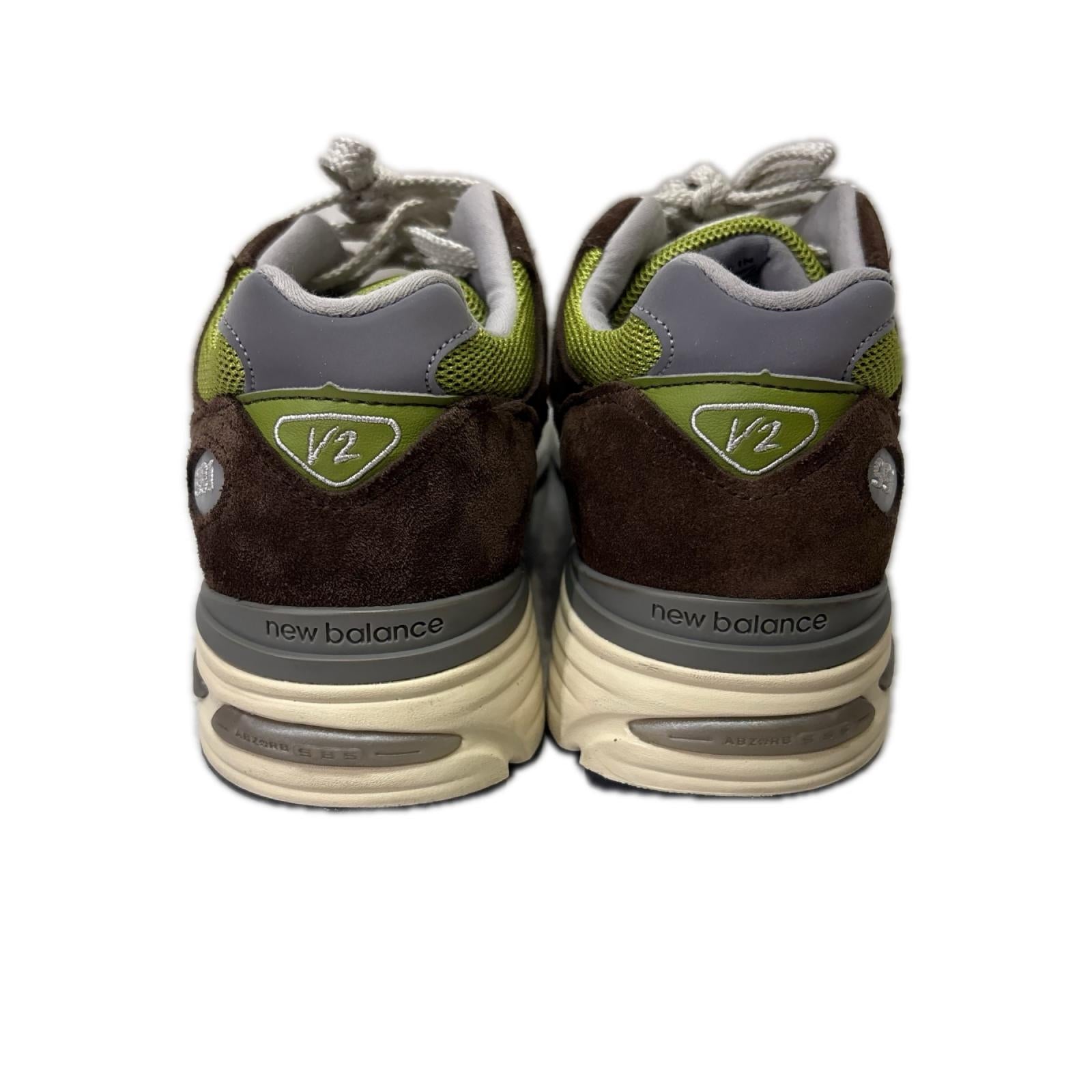 スニーカー 991V2 Reverse Matcha 25.5cm (US7 1/2 UK7 EU41) ブラウン