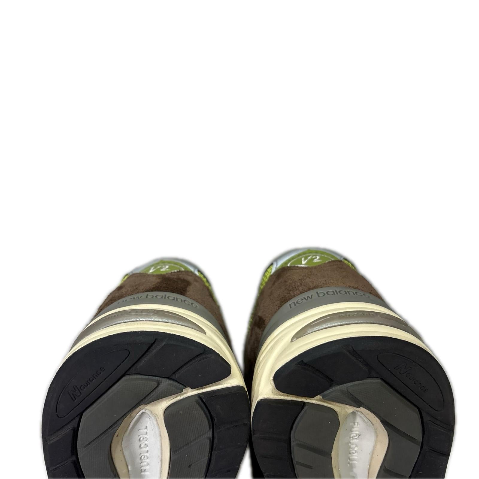 スニーカー 991V2 Reverse Matcha 25.5cm (US7 1/2 UK7 EU41) ブラウン