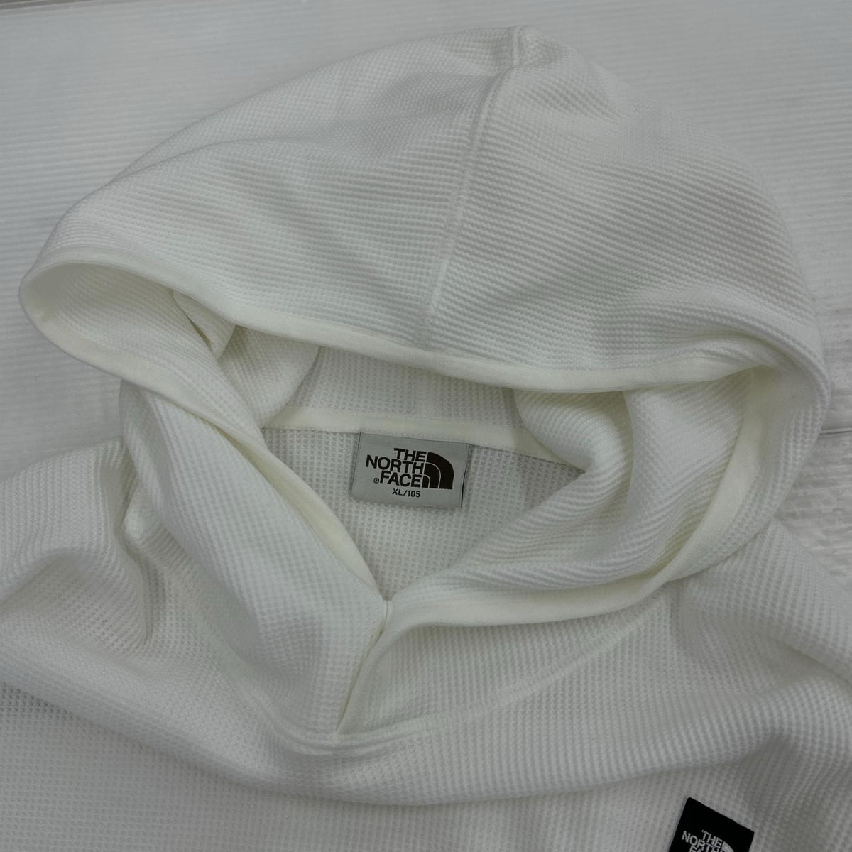 パーカー WAFFLE HOOD PULLOVER ホワイト