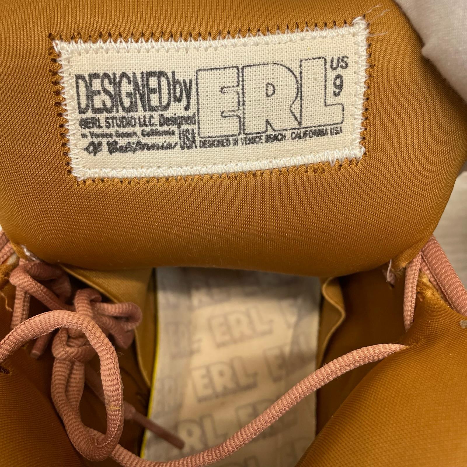 ブーツ ERL Suede Mid Vamp Sneakers 27cm (US9 UK8 1/2 EU44) ブラウン