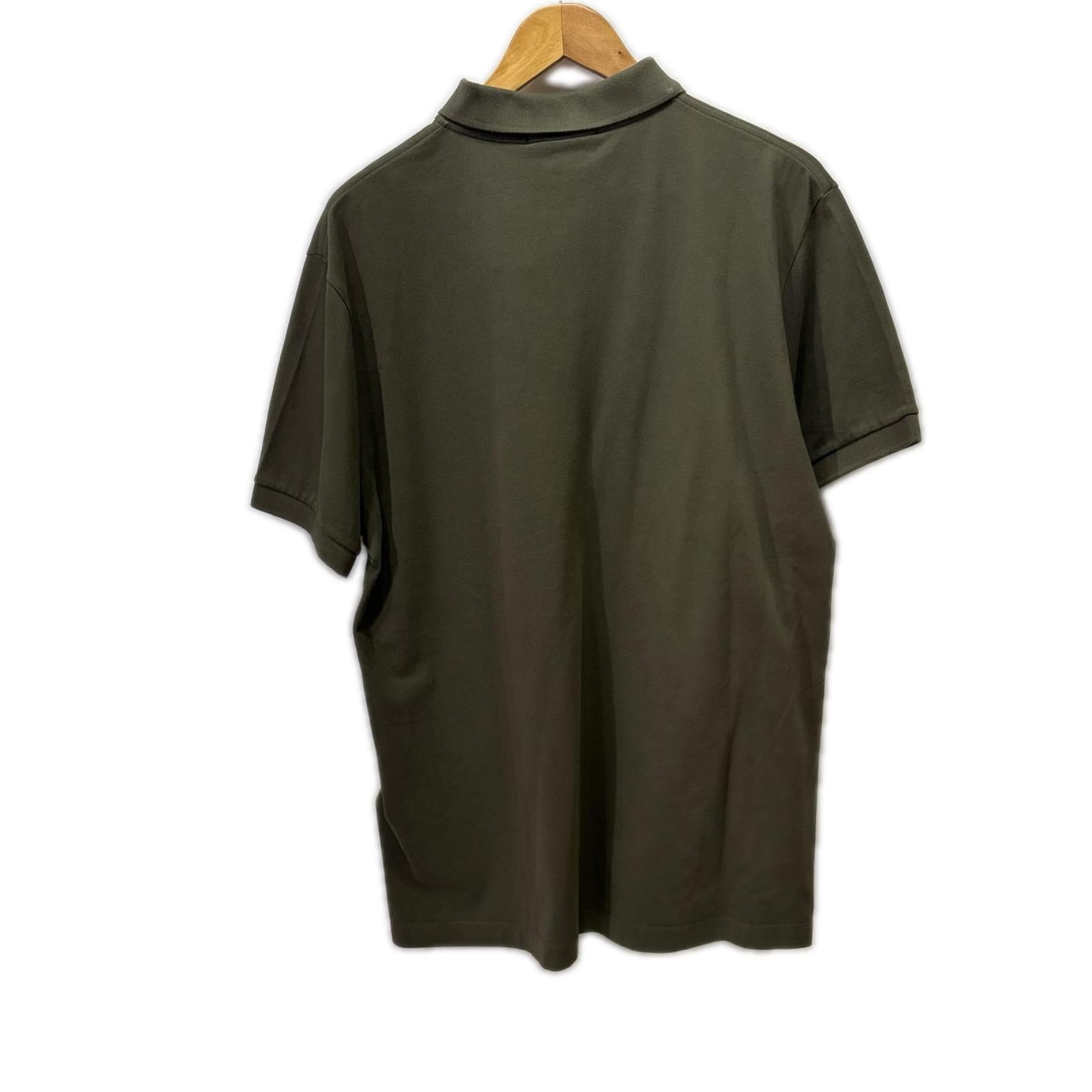ポロシャツ LOGO-PATCH POLO SHIRT 3L カーキ