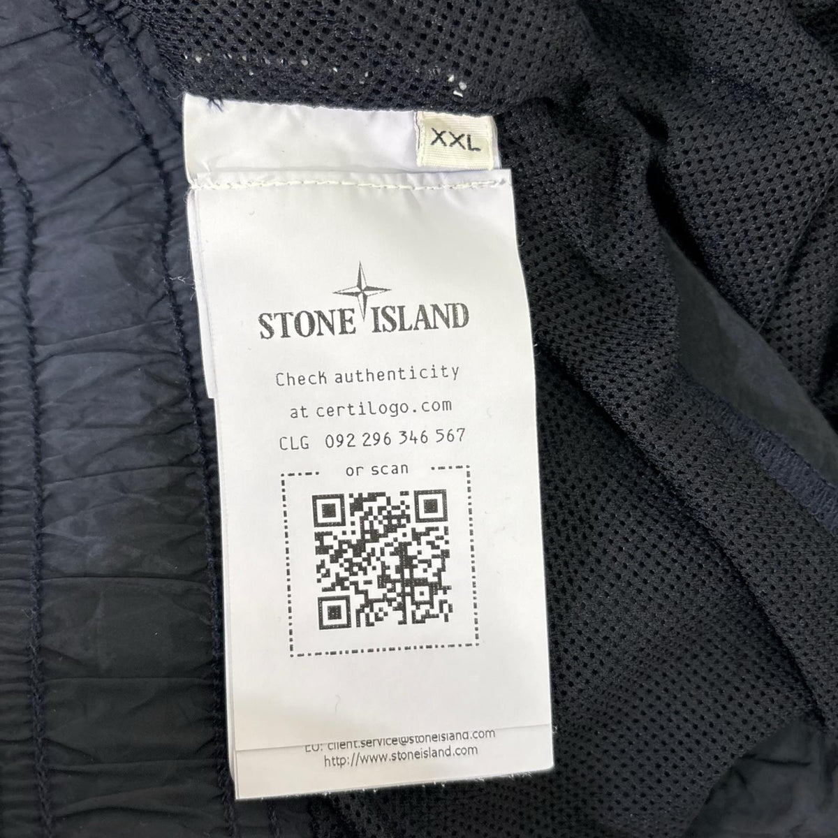 ショートパンツ NYLON METAL SWIM PANTS LL ブラック