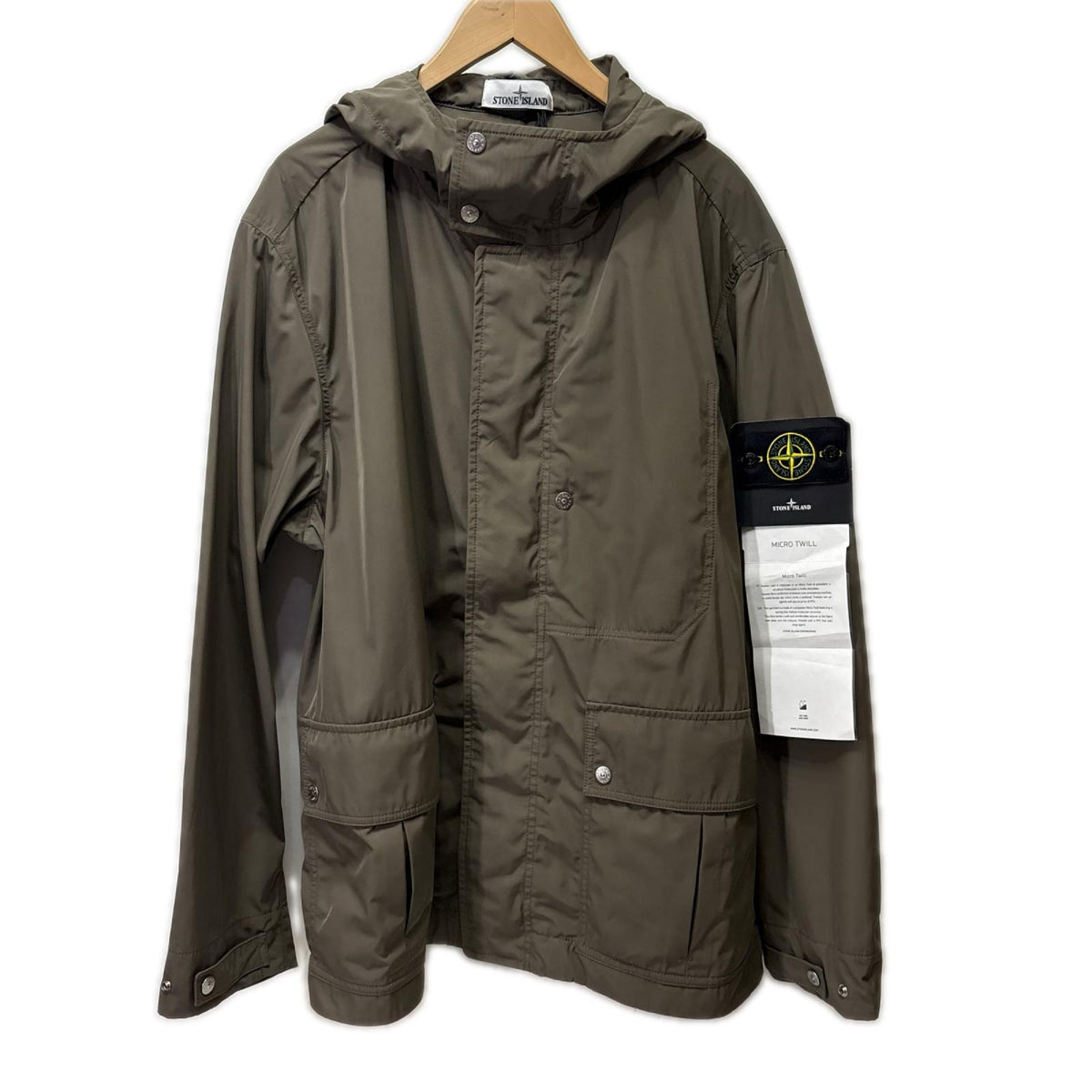ブルゾン MICRO TWILL JACKET 3L カーキ