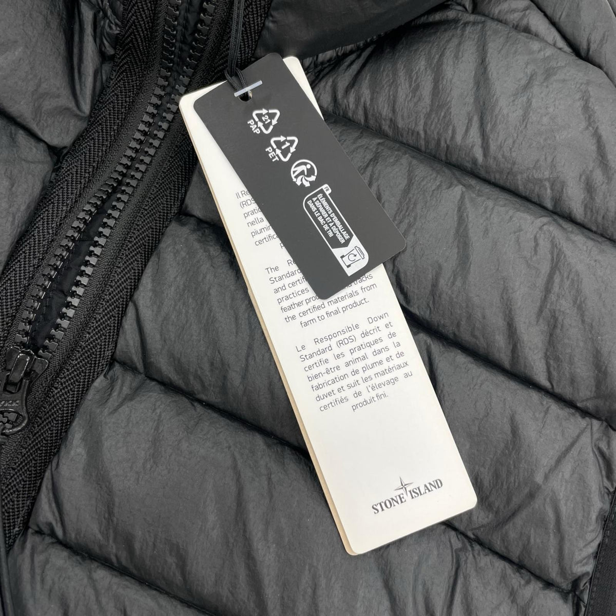 ダウンベスト DOWN QUILTED VEST 黒 (S) S ブラック