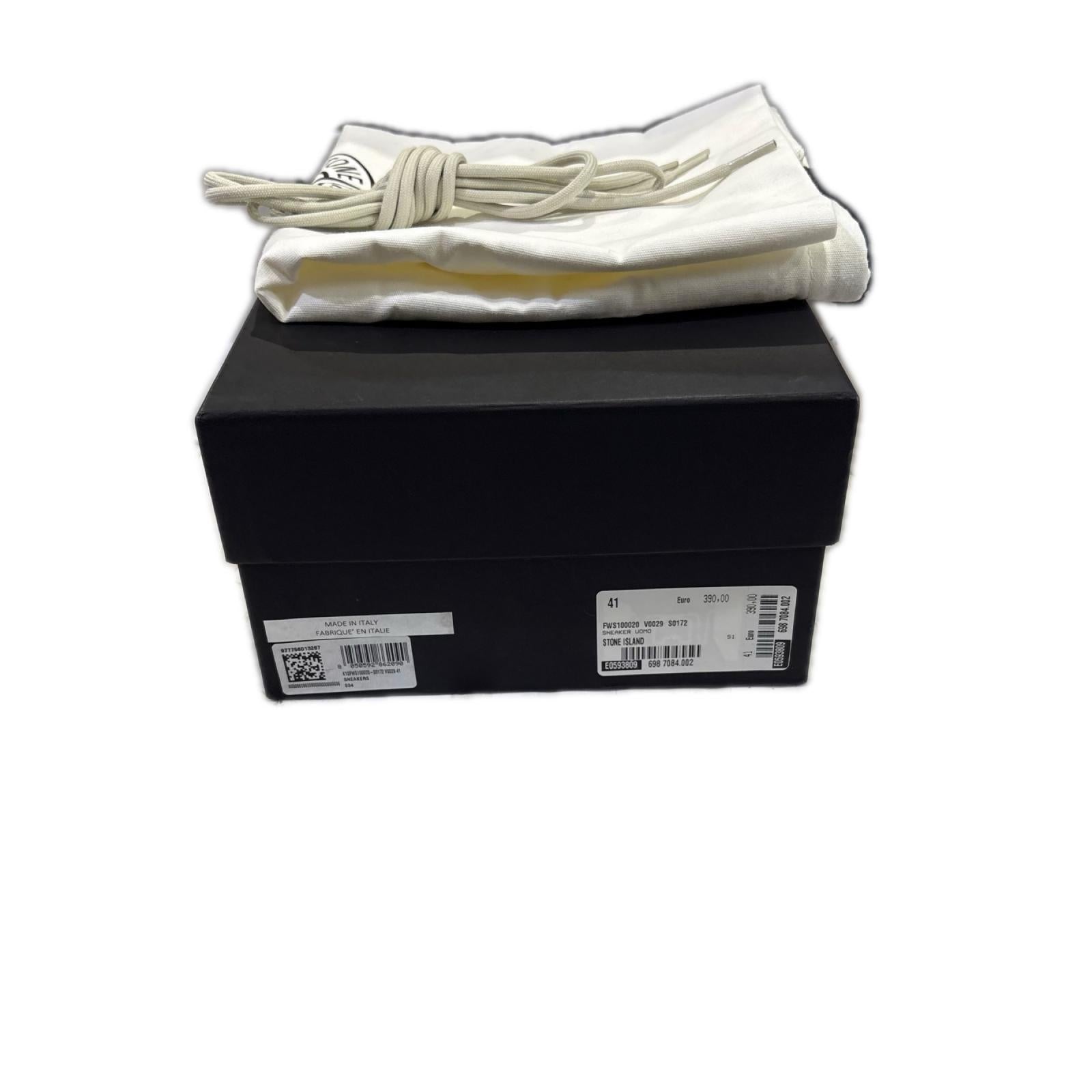 スニーカー SUEDE LEATHER LACE-UP SNEAKER 25.5cm (US7 1/2 UK7 EU41) ブラック