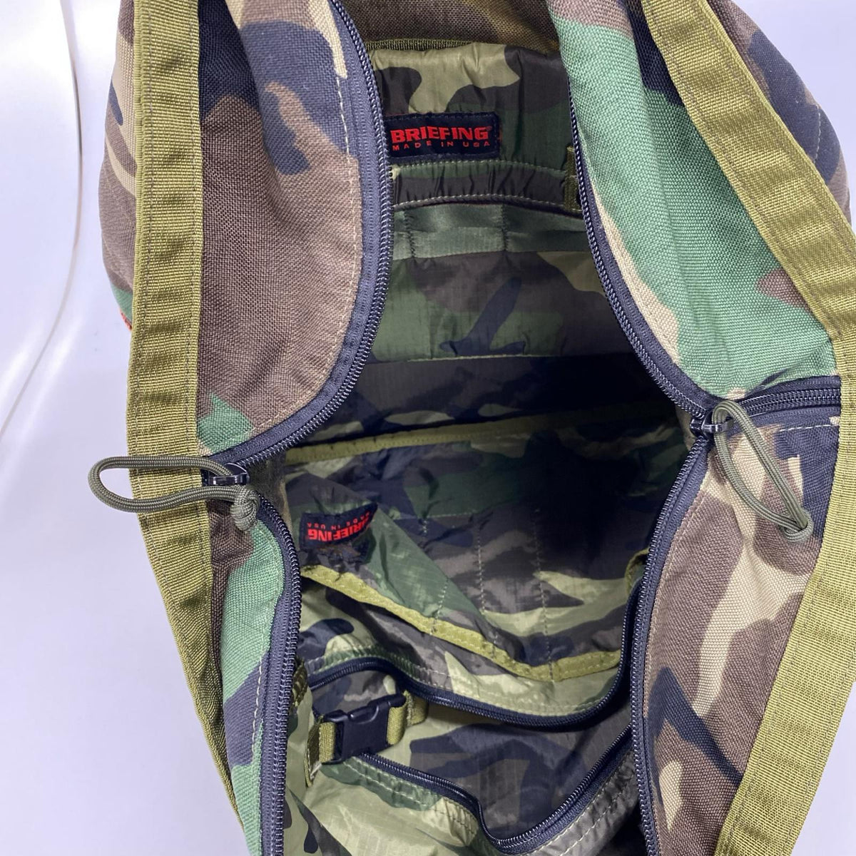 ショルダーバッグ BRIEFING BEAMS別注 MIL TRAINING TOTE マルチカラー