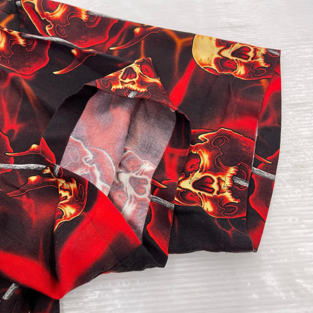 半袖シャツ 56 TATTOO STUDIO 25SS HAWAIIAN SHIRT (L) L レッド