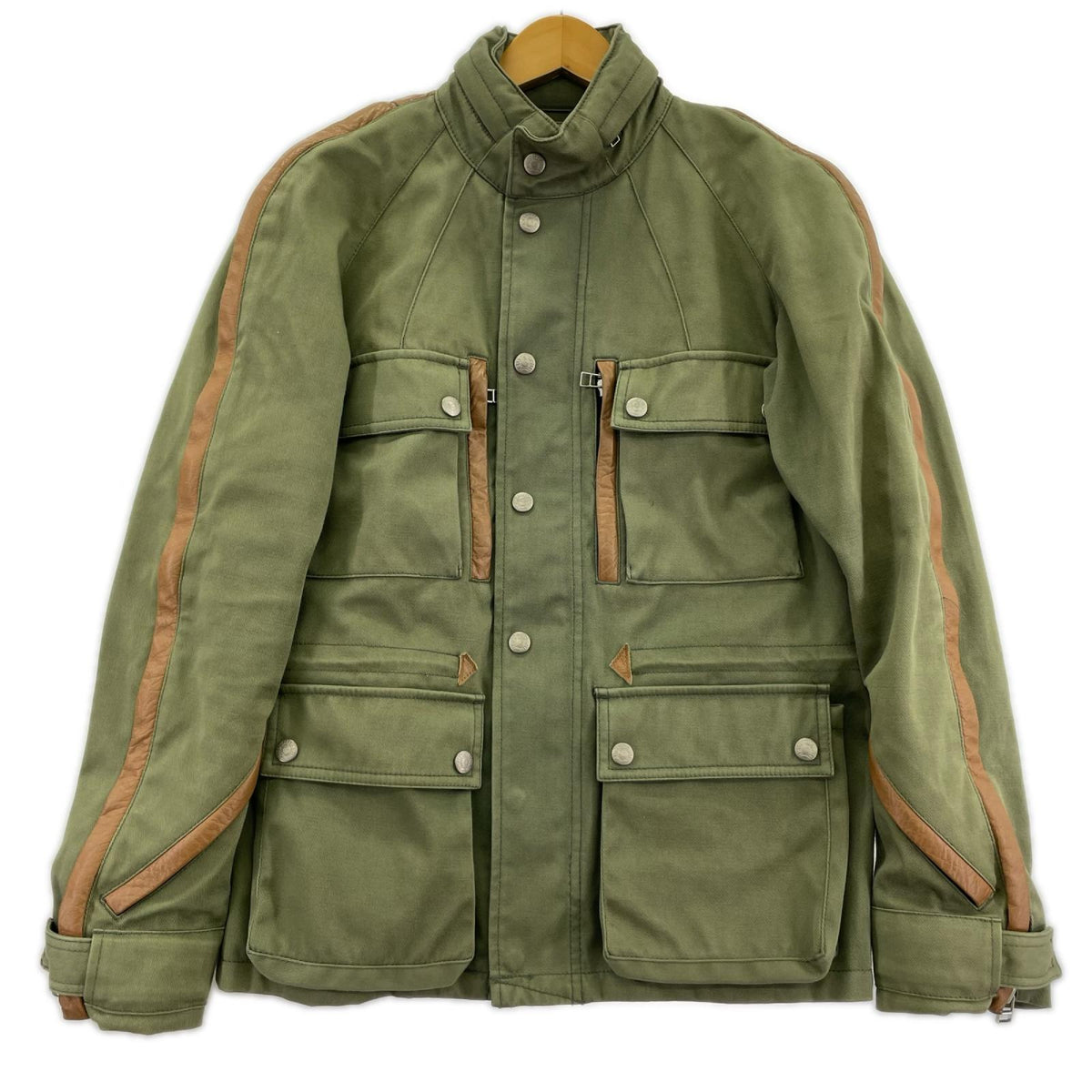 ジャケット KUSHITANI ﾊﾞｲｶｰｼﾞｬｹｯﾄ olive green M M グリーン