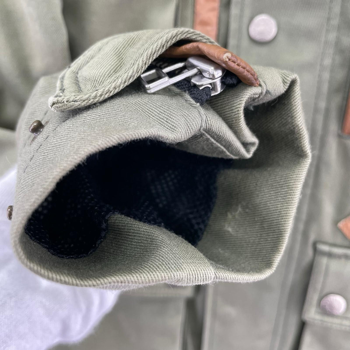 ジャケット KUSHITANI ﾊﾞｲｶｰｼﾞｬｹｯﾄ olive green M M グリーン