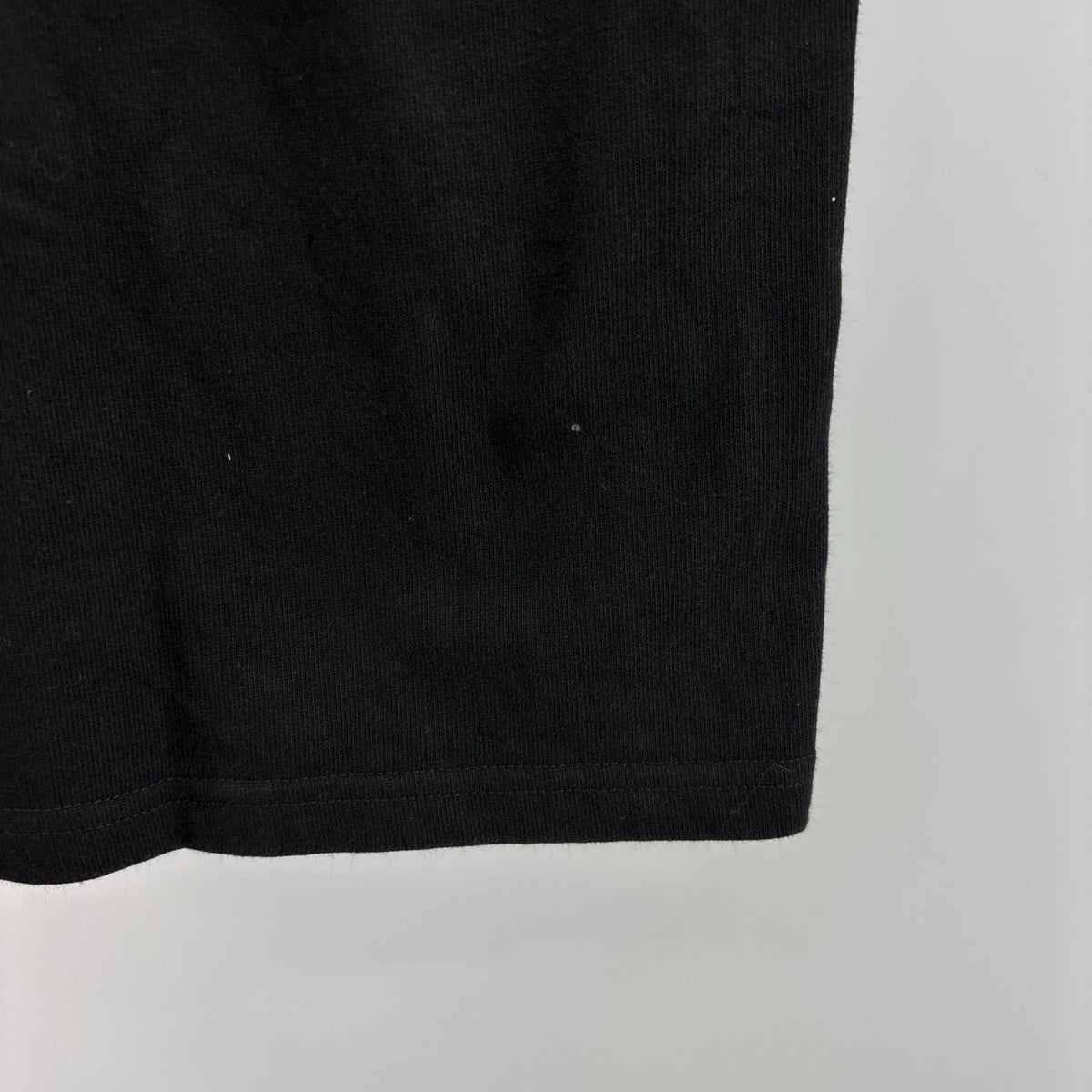 半袖Ｔシャツ だるまラビット刺繍 XL 黒 ブラック