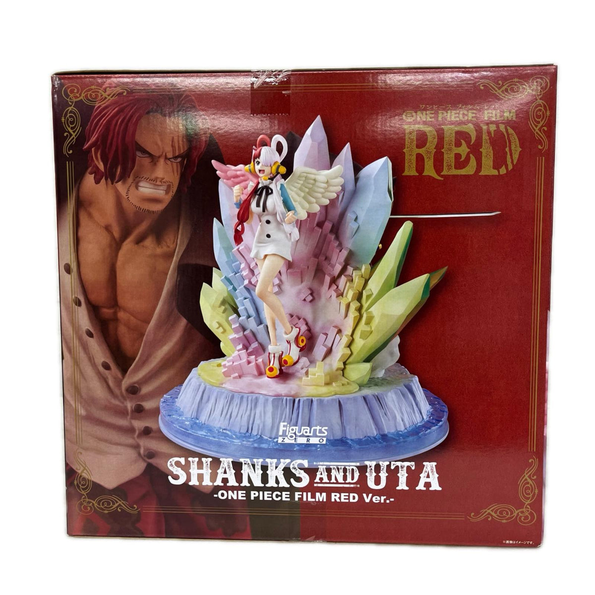 フィギュアーツZERO ［超激戦］ワンピース シャンクス＆ウタ ONE PIECE FILM RED BANDAI フィギュア/グッズ