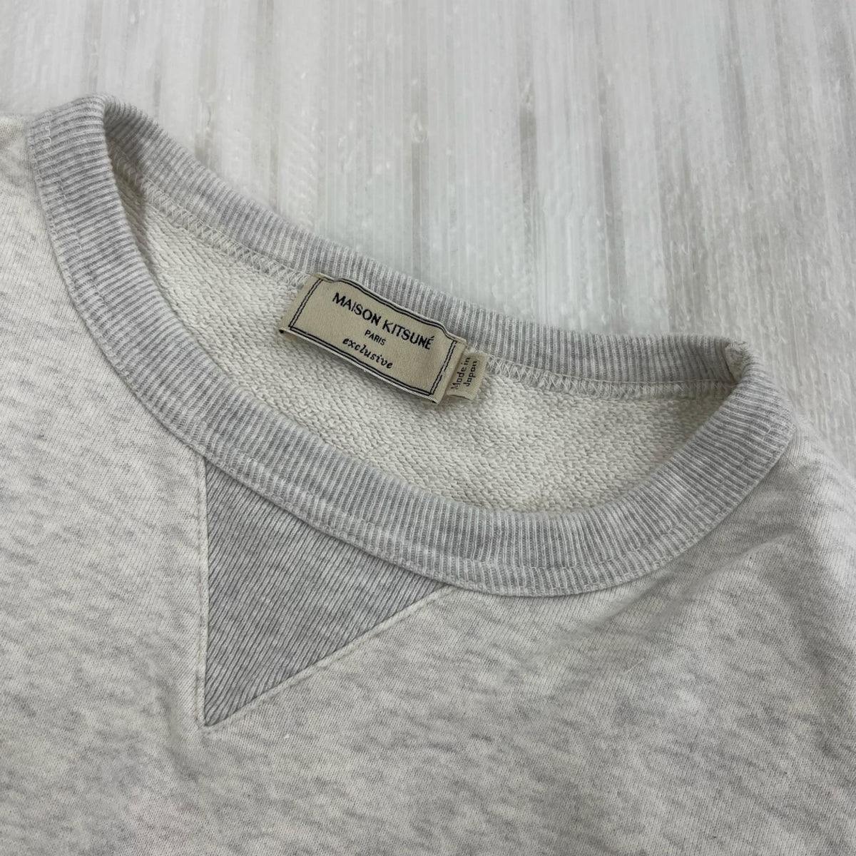 スウェット MAISON KITSUNE スウェット 白 M ホワイト