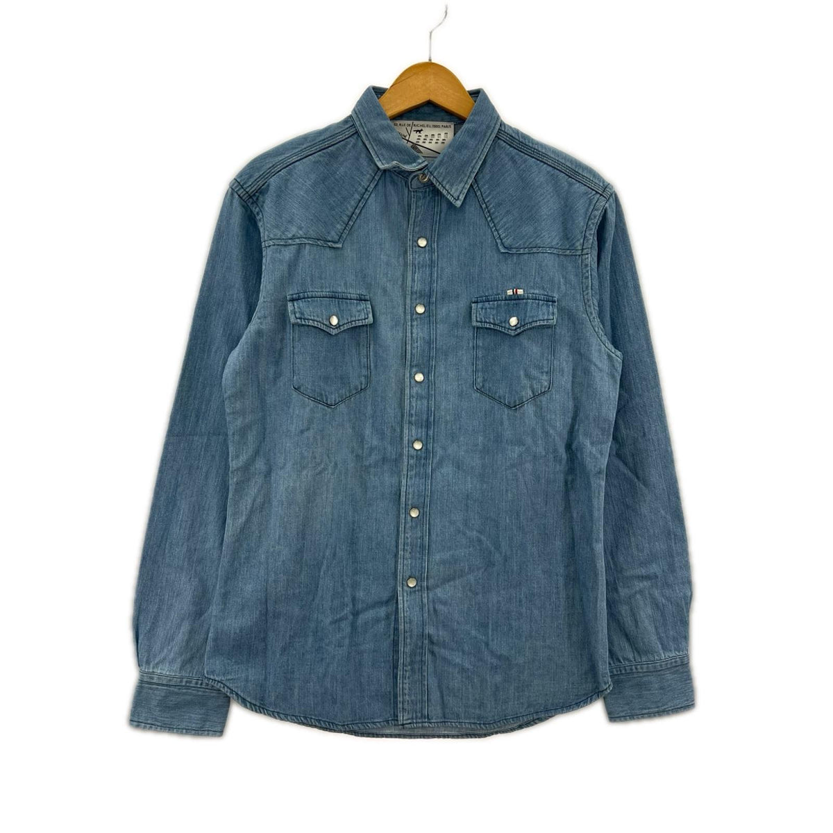 長袖シャツ MAISON KITSUNE デニムウェスタンシャツ M