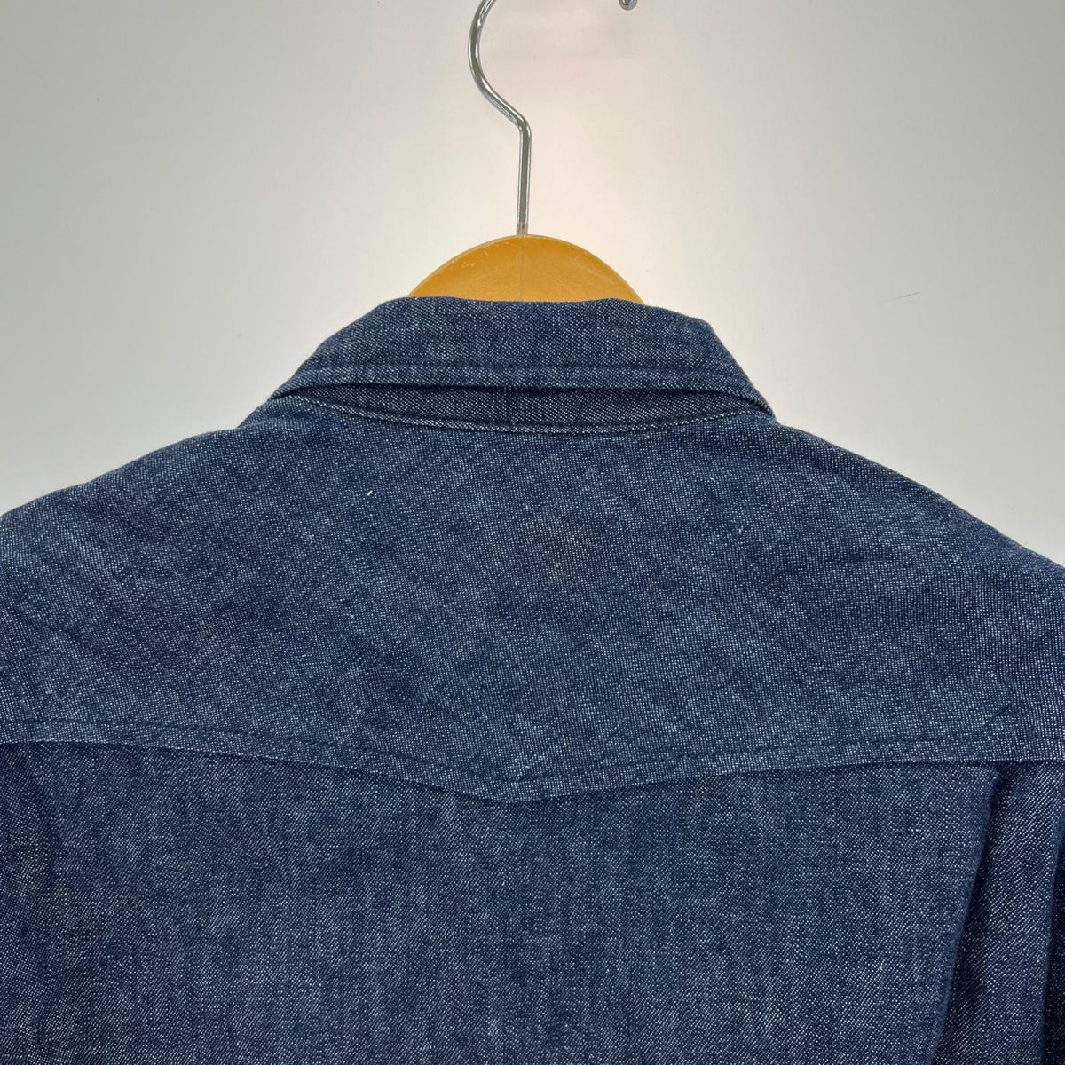 長袖シャツ MAISON KITSUNE デニムウェスタンシャツ 濃紺 M