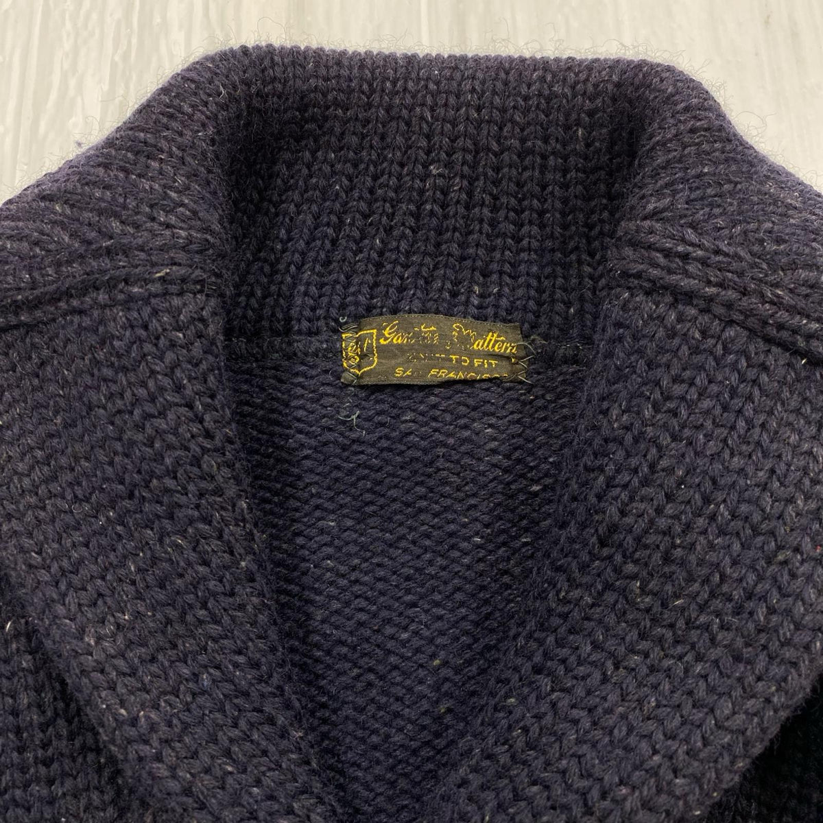 カーディガン gantner mattern ｼｮｰﾙｶｰﾃﾞｨｶﾞﾝ ネイビー