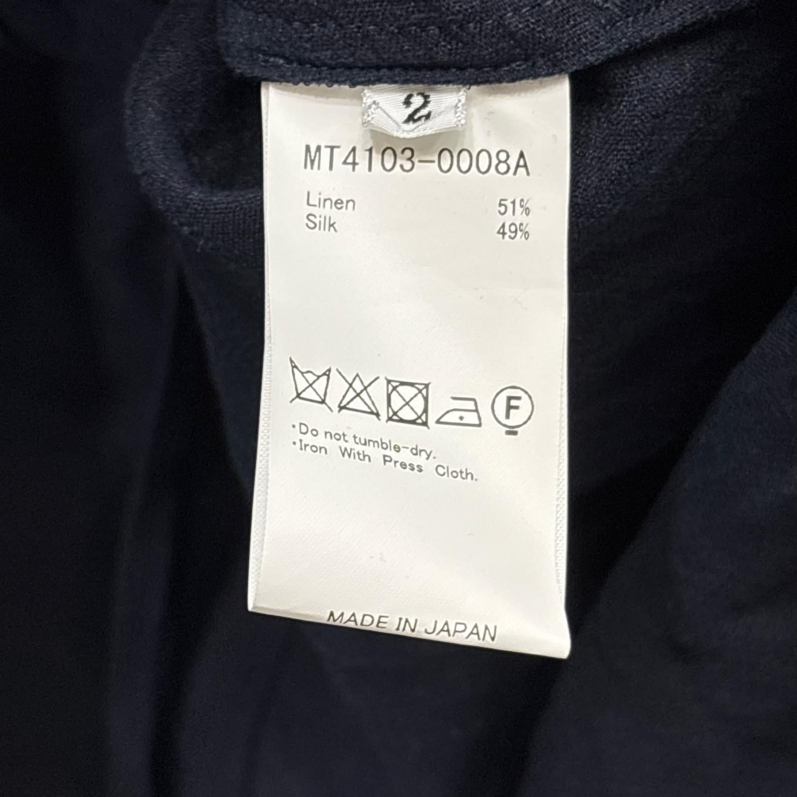 長袖シャツ 24SS 折って折ってSHIRT JACKET ネイビー