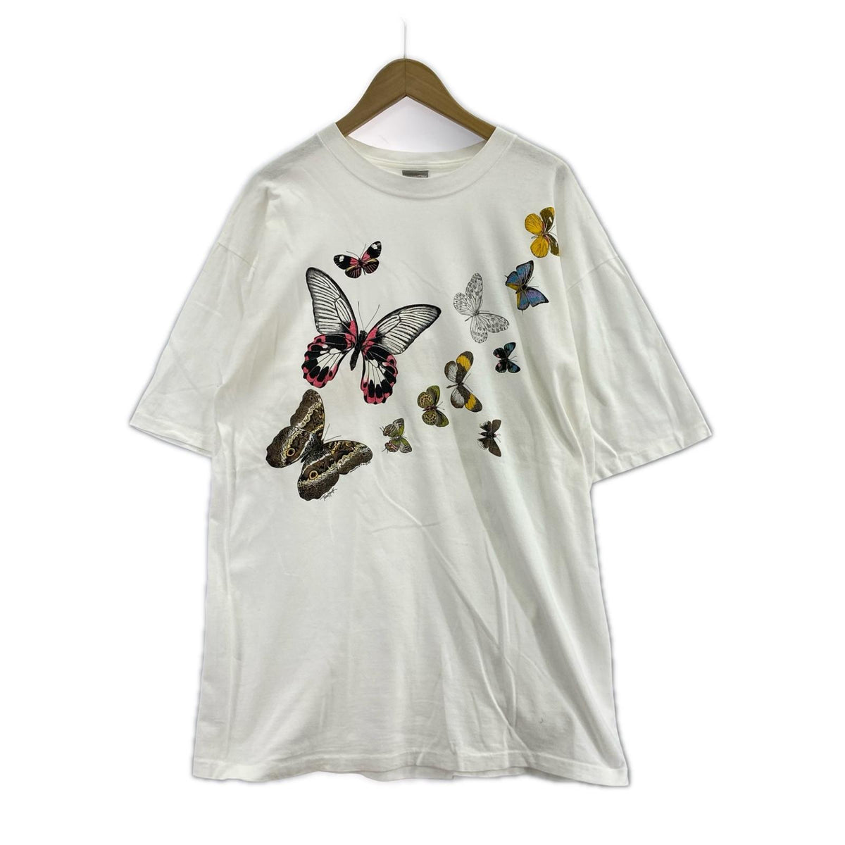 半袖Ｔシャツ 90s HARBORSIDE GRAPHICS WHT XL ホワイト