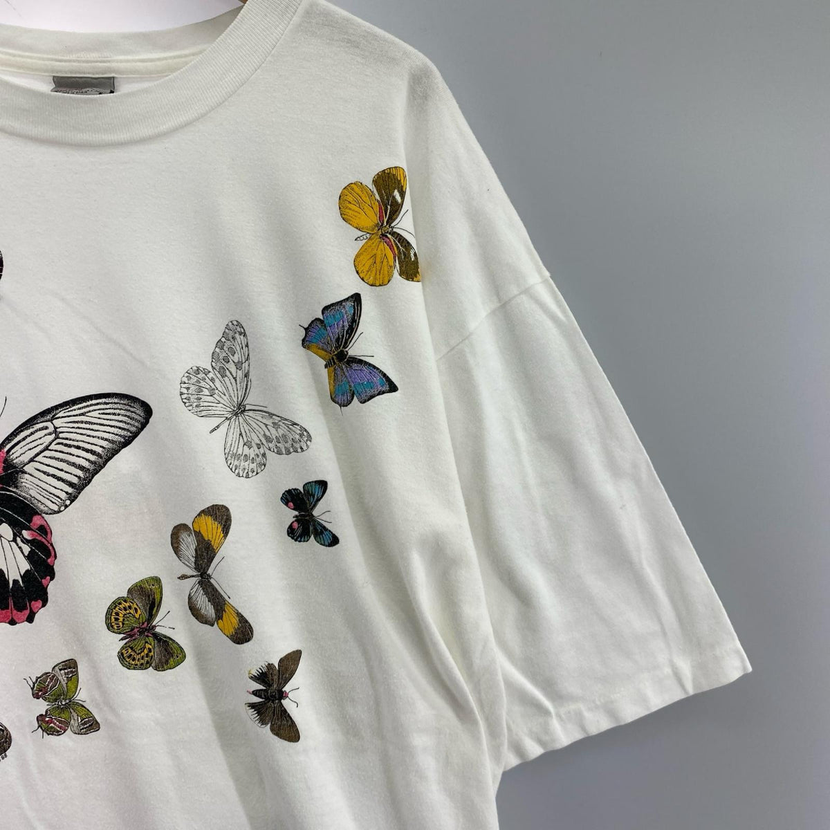 半袖Ｔシャツ 90s HARBORSIDE GRAPHICS WHT XL ホワイト