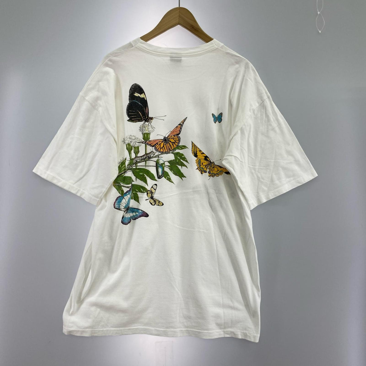 半袖Ｔシャツ 90s HARBORSIDE GRAPHICS WHT XL ホワイト