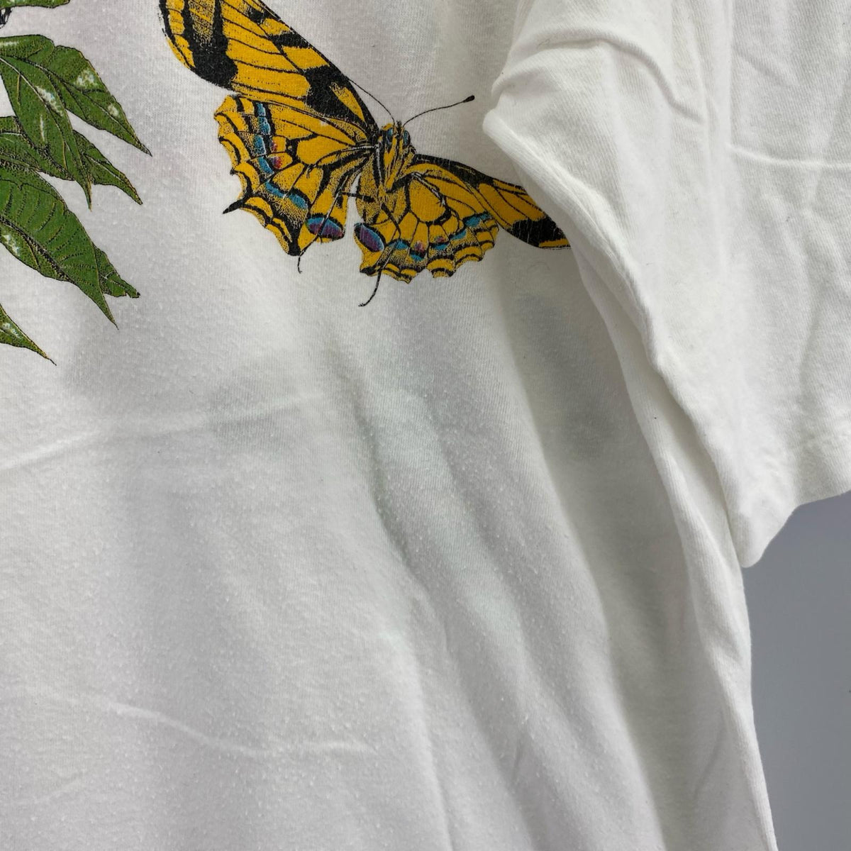 半袖Ｔシャツ 90s HARBORSIDE GRAPHICS WHT XL ホワイト