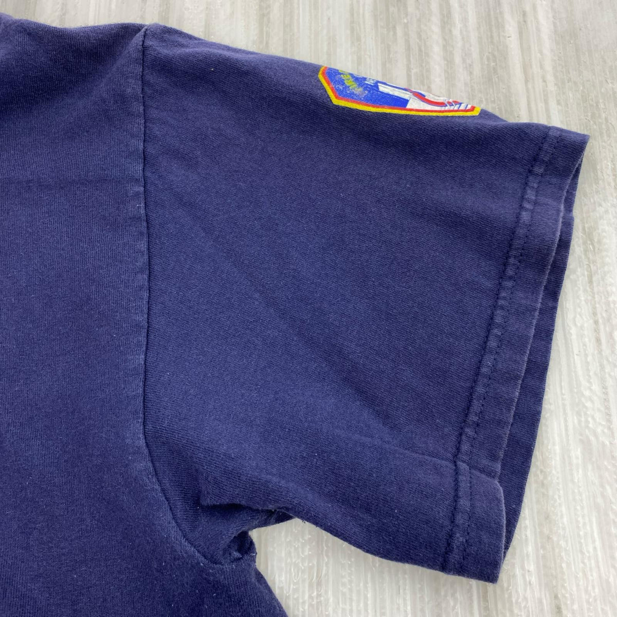 半袖Ｔシャツ 00s majestic NY NVY USA製 (L) L ネイビー