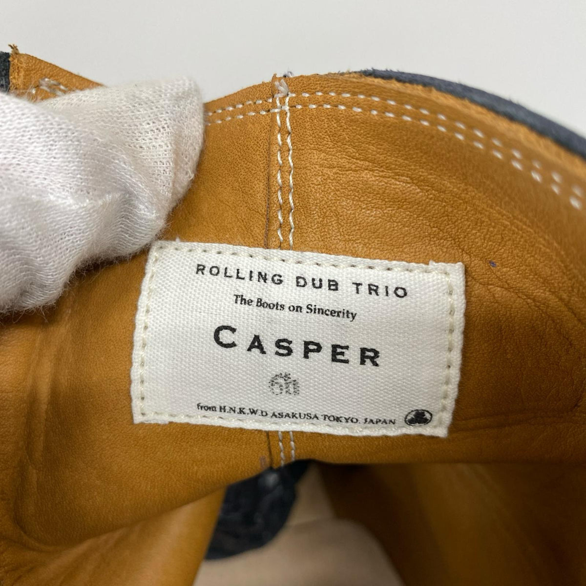 ブーツ ROLLANG DUB TRIO CASPER RDT-A14 黒 (US6H) ブラック