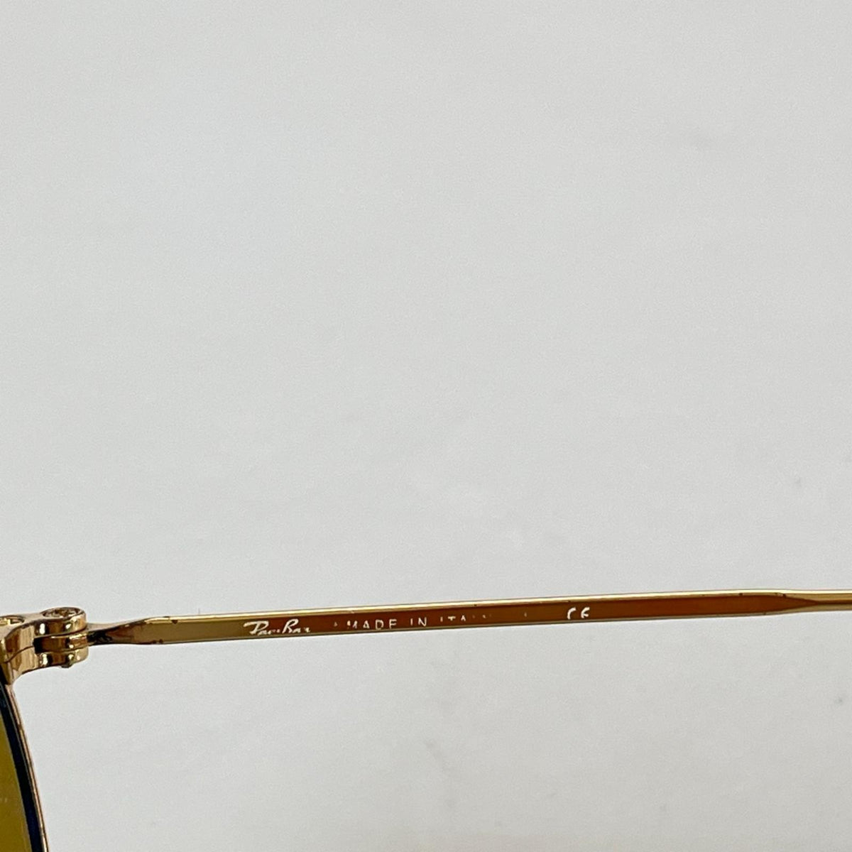 その他アクセサリー RB3447 ROUND METAL ゴールド