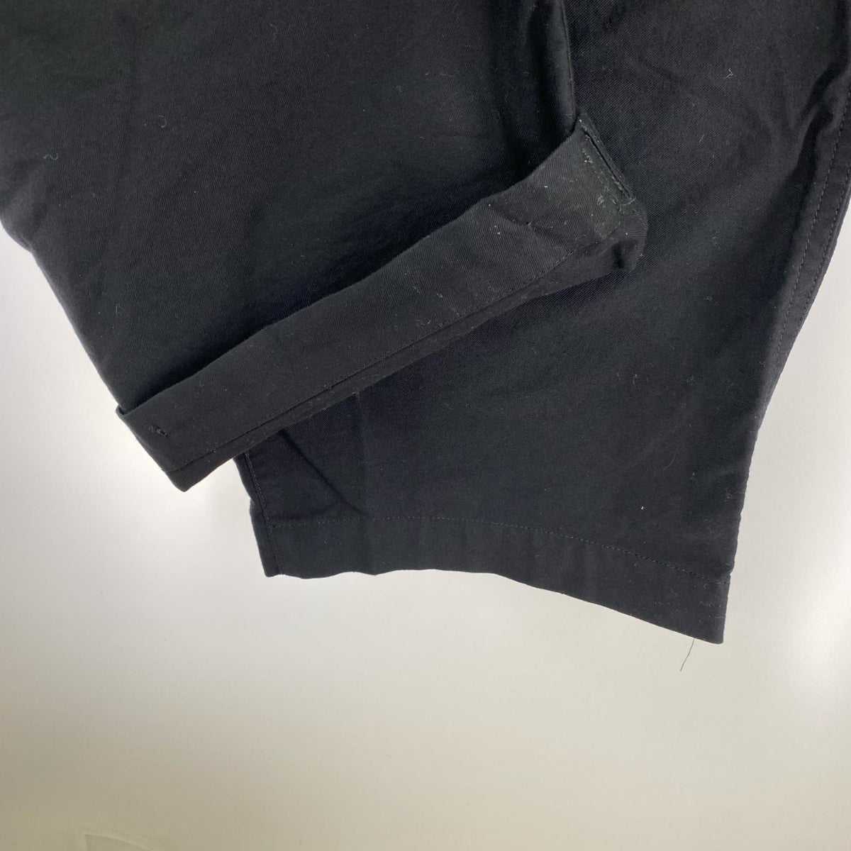 パンツ pour homme COTTON TWILL PANTS ﾌﾞﾗｯｸ (2) 2 ブラック