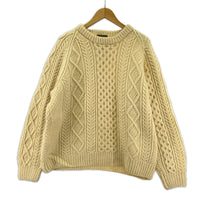 ニット LANDS END IRELAND製　ﾆｯﾄ M