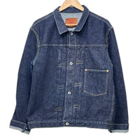 デニムジャケット TCB JEANS S40s 大戦ﾓﾃﾞﾙ Tﾊﾞｯｸ ﾃﾞﾆﾑｼﾞｬｹｯﾄ 46 ｲﾝﾃﾞｨｺﾞ 46