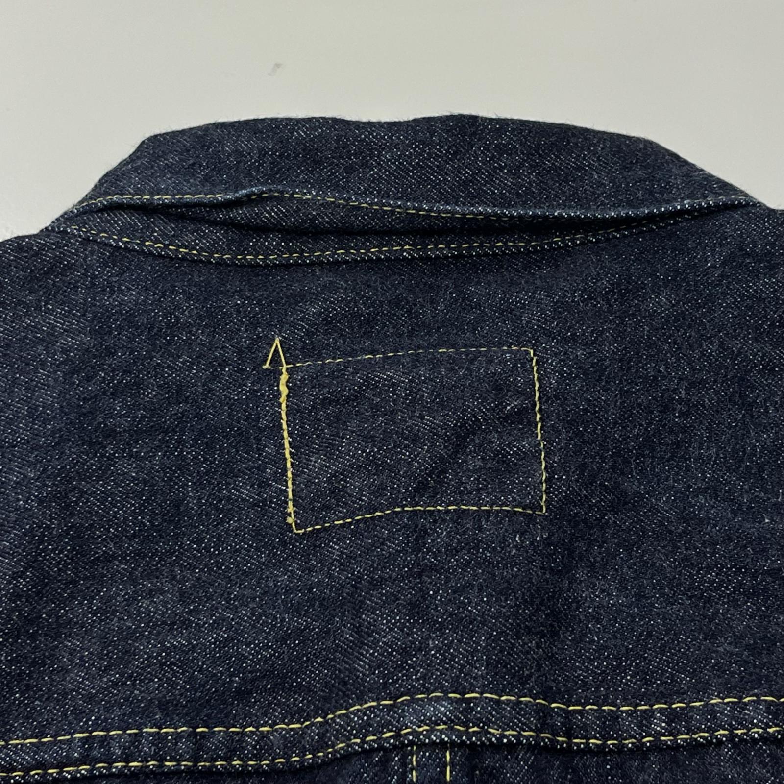 デニムジャケット TCB JEANS S40s 大戦ﾓﾃﾞﾙ Tﾊﾞｯｸ ﾃﾞﾆﾑｼﾞｬｹｯﾄ 46 ｲﾝﾃﾞｨｺﾞ 46
