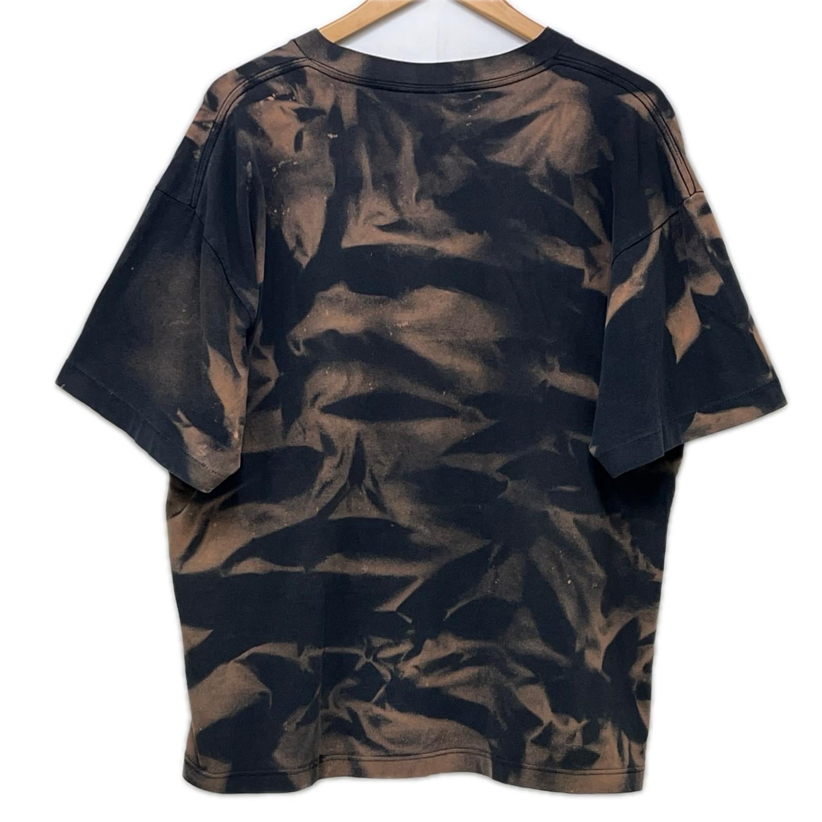 半袖Ｔシャツ STUSSY 90s USA製 BRONX SCIENCE ﾀｲﾀﾞｲﾌﾟﾘﾝﾄTee XL