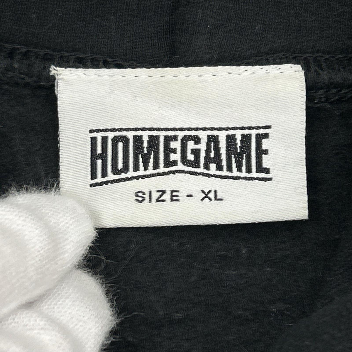 パーカー HOMEGAME PANCRASE 範馬刃牙 和風 ﾊﾟｰｶｰ 黒 XL ブラック