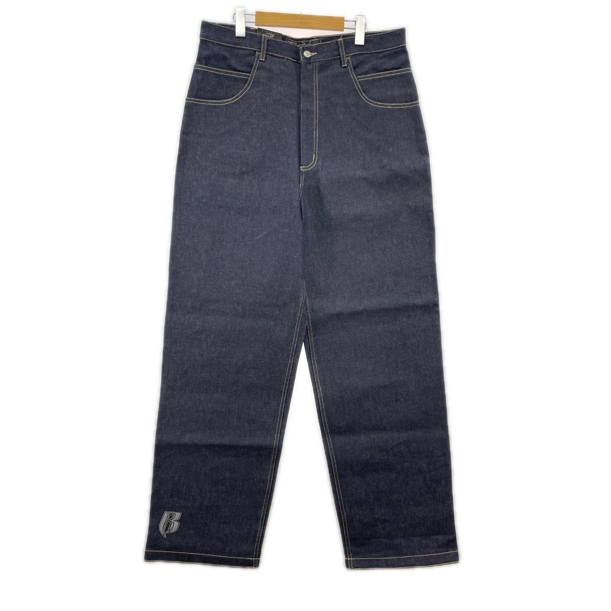 デニムパンツ RUFF RYDERS WIDE DENIM W36 36 ネイビー