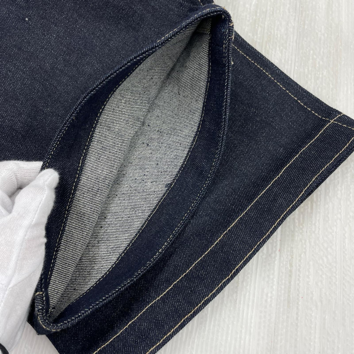 デニムパンツ RUFF RYDERS WIDE DENIM W36 36 ネイビー