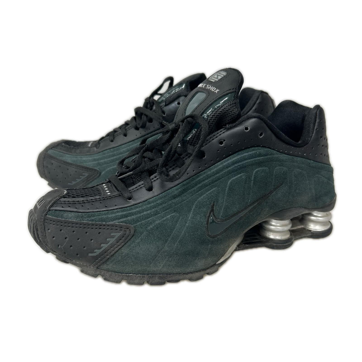 スニーカー NIKE SHOX R4/黒/HQ7739-002/24.5cm 24.5cm (US6 1/2 UK6 EU39) ブラック