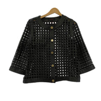 レザージャケット ESCADA レザージャケット 40 ブラウン