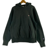 パーカー 90s REVERSE WEAVE HOODIE GREEN L グリーン