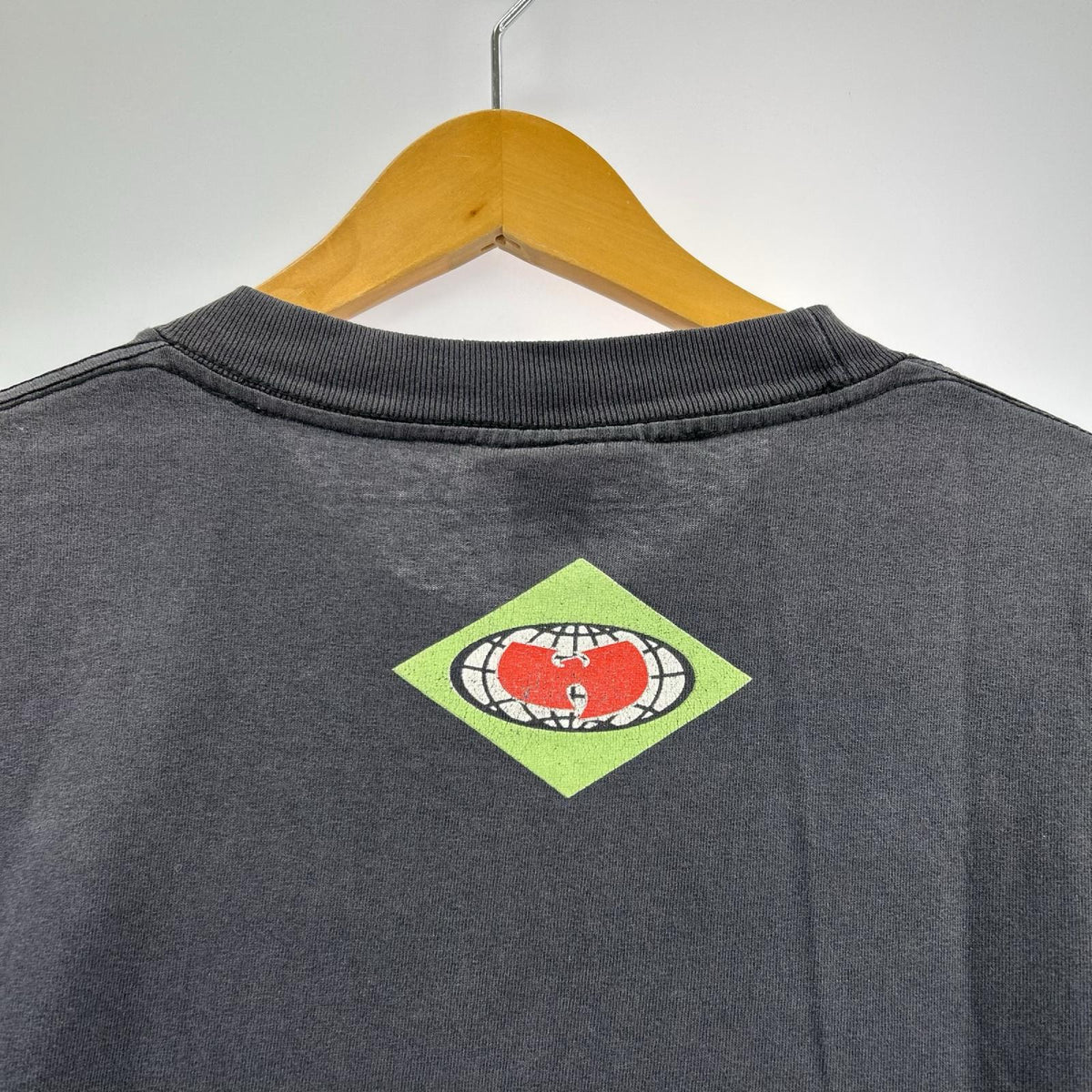 半袖Ｔシャツ 90S WU WEAR USA製 黒 (XL) ブラック
