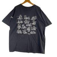 半袖Ｔシャツ 90s ｷｰｽﾍﾘﾝｸﾞｴﾛ ﾊﾟﾛﾃﾞｨ― BLK XL ブラック