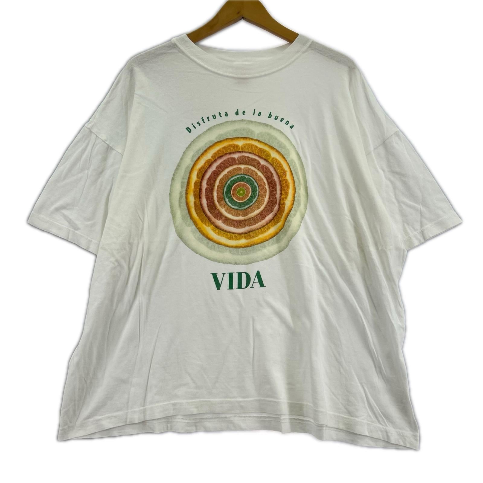 半袖Ｔシャツ 90s ｱｰﾄ WHT XL ホワイト