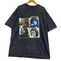 半袖Ｔシャツ 09年製 The Beatles let it be ブラック