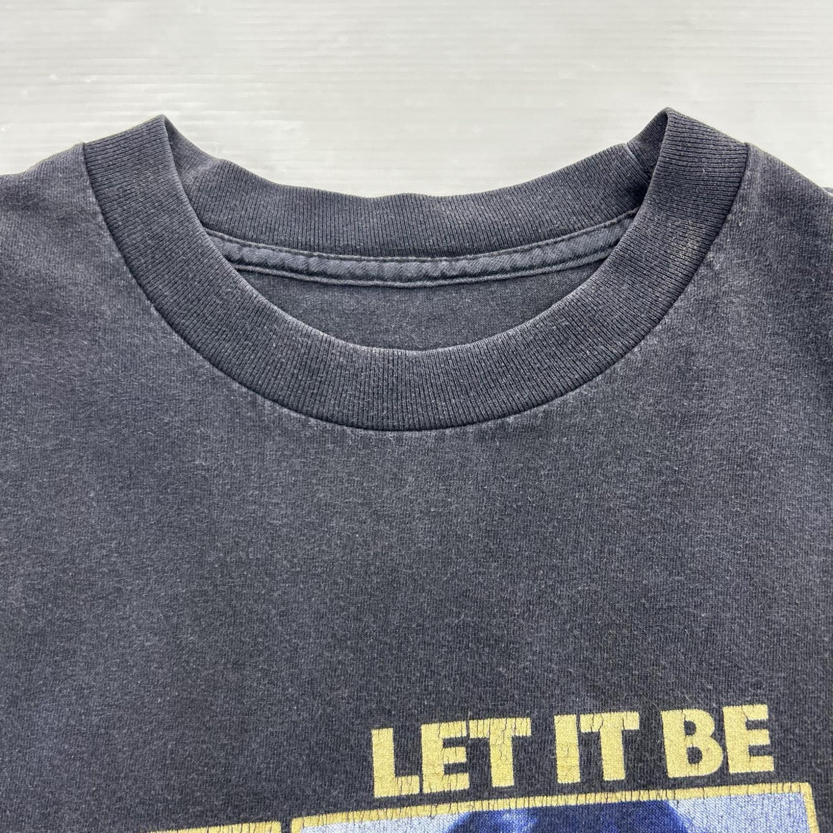半袖Ｔシャツ 09年製 The Beatles let it be ブラック