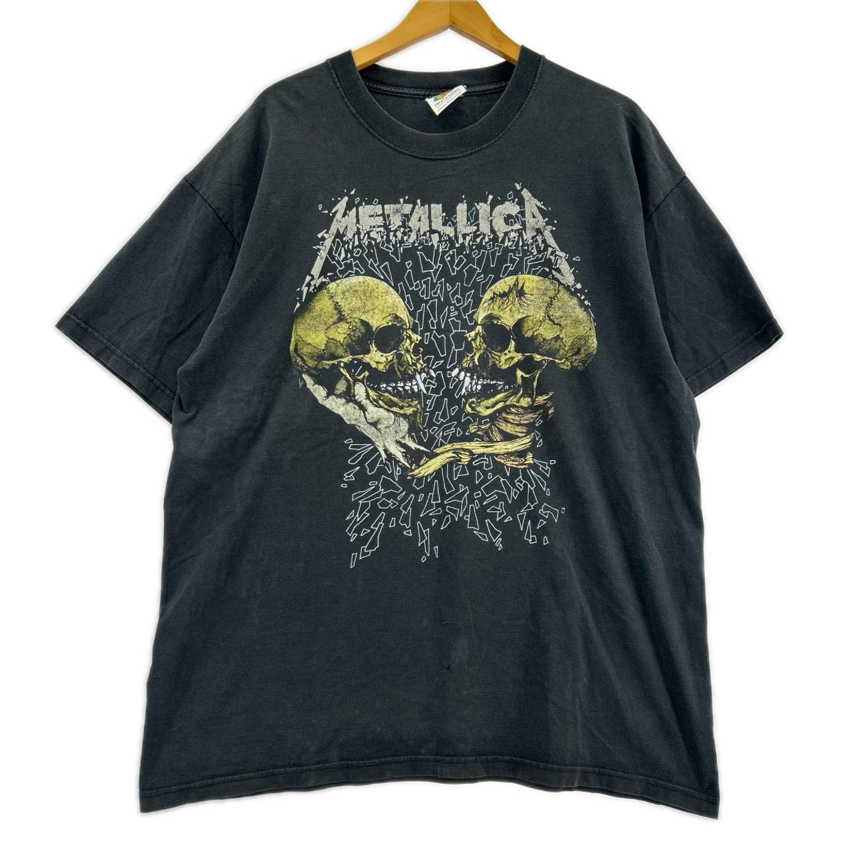 半袖Ｔシャツ 90S METALICA ﾊﾞﾝﾄﾞT BLK XL ブラック