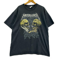 半袖Ｔシャツ 90S METALICA ﾊﾞﾝﾄﾞT BLK XL ブラック