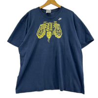 半袖Ｔシャツ 00S NIKE ﾌﾟﾘﾝﾄT NVY XXL ネイビー